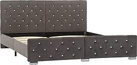 vidaXL Polsterbett Klassisch Bett Doppelbett