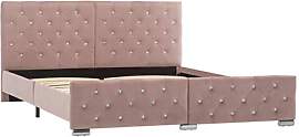 vidaXL Polsterbett Klassisch Bett Doppelbett