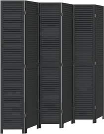 vidaXL Raumteiler 6-TLG., Paravent mit