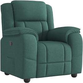 vidaXL Relaxsessel Dunkelgrün Stoff, Sessel, TV