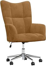 vidaXL Relaxsessel mit Rollen Drehbar
