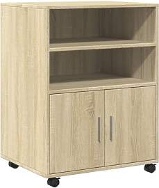 vidaXL Rollschrank, Büroschrank mit Stauraum,