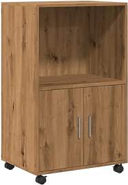 vidaXL Rollschrank, Büroschrank mit Stauraum,