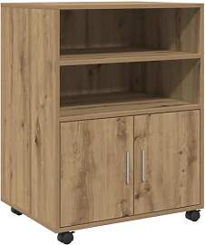 vidaXL Rollschrank, Büroschrank mit Stauraum,