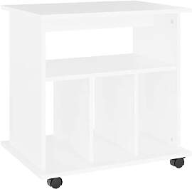 vidaXL Rollschrank mit Fächern Rollcontainer