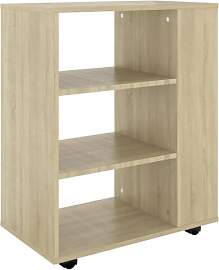 vidaXL Rollschrank mit Fächern Rollcontainer