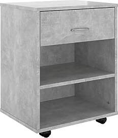 vidaXL Rollschrank mit Schublade Fächern