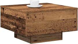 vidaXL Rustikaler Quadratischer Couchtisch