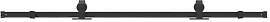 vidaXL Schiebetürbeschlag-Set 183 cm Stahl