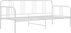 vidaXL Schlafsofa Bettgestell Tagesbett Metallbett 
