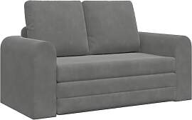 vidaXL Schlafsofa Dunkelgrau 148 x 71 x 83 cm