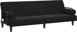 vidaXL Schlafsofa mit Armlehnen, Sofa Couch mit