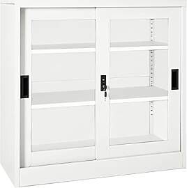 vidaXL Schrank mit Schiebetür Büroschrank
