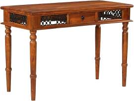 vidaXL Schreibtisch, Computertisch mit Schublade,