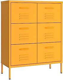 vidaXL Schubladenschrank mit 6 Schubladen