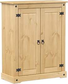 vidaXL Schuhschrank, Schuhregal mit Stauraum