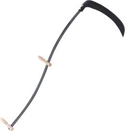 vidaXL Sense mit Schleifstein 145 cm, Sichel,