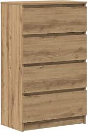 vidaXL Sideboard Artisan-Eiche 60x35x98,5 cm