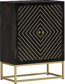 vidaXL Sideboard, Kommode mit 2 Fächern,