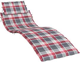 vidaXL Sonnenliege Auflage, Liegenauflage Outdoor, 