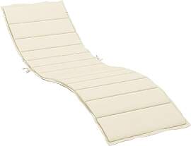 vidaXL Sonnenliege Auflage, Liegenauflage Outdoor, 