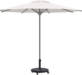 vidaXL Sonnenschirmständer Art Deco Schwarz Ø 45 