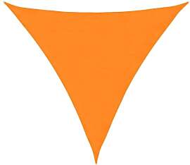 vidaXL Sonnensegel Orange 2x2x2 m 100% Polyester