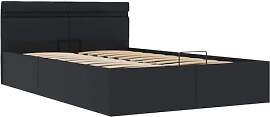 vidaXL Stauraumbett Hydraulisch LED Polsterbett