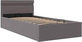 vidaXL Stauraumbett Hydraulisch LED Polsterbett