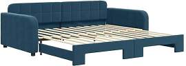 vidaXL Tagesbett, Ausziehbar Schlafsofa mit
