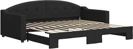 vidaXL Tagesbett, Ausziehbar Schlafsofa mit