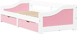 vidaXL Tagesbett mit 2 Schubladen ohne Matratze