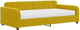 vidaXL Tagesbett, Schlafsofa mit Matratze,