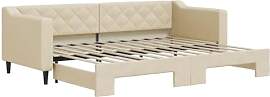 vidaXL Tagesbett, Sofabett Ausziehbar, Gästebett
