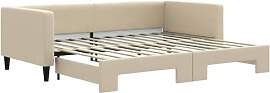 vidaXL Tagesbett, Sofabett Ausziehbar, Gästebett