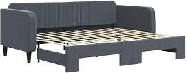 vidaXL Tagesbett, Sofabett Ausziehbar, Gästebett