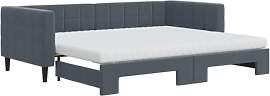 vidaXL Tagesbett, Sofabett Ausziehbar mit