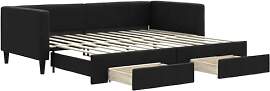 vidaXL Tagesbett, Sofabett Ausziehbar mit