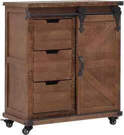 vidaXL Tannenholz Sideboard Kommode Anrichte