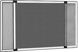 vidaXL Teleskop Fliegengitter für Fenster,