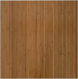 vidaXL Teppich, Bambusteppich Quadratisch,