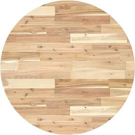 vidaXL Tischplatte, Holzplatte Rund,