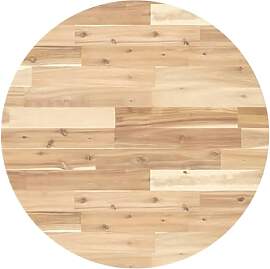 vidaXL Tischplatte, Holzplatte Rund,