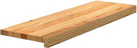 vidaXL Treppenstufen 12 STK. Hellbraun 80x30x2 cm