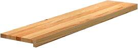 vidaXL Treppenstufen 4 STK. Hellbraun 120x30x2 cm