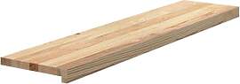 vidaXL Treppenstufen 4 STK. Unbehandelt 110x30x2