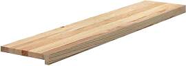 vidaXL Treppenstufen 4 STK. Unbehandelt 120x30x2