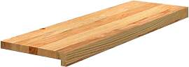 vidaXL Treppenstufen 8 STK. Hellbraun 80x25x2 cm