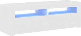 vidaXL TV Schrank mit LED-Leuchten Lowboard
