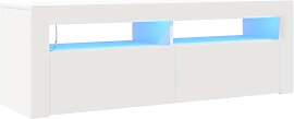 vidaXL TV Schrank mit LED-Leuchten Lowboard